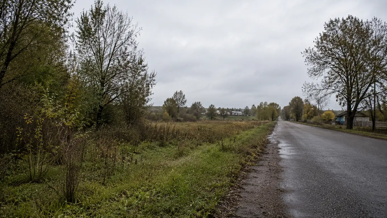 Ландшафт села Млевичи в Торжокском округе